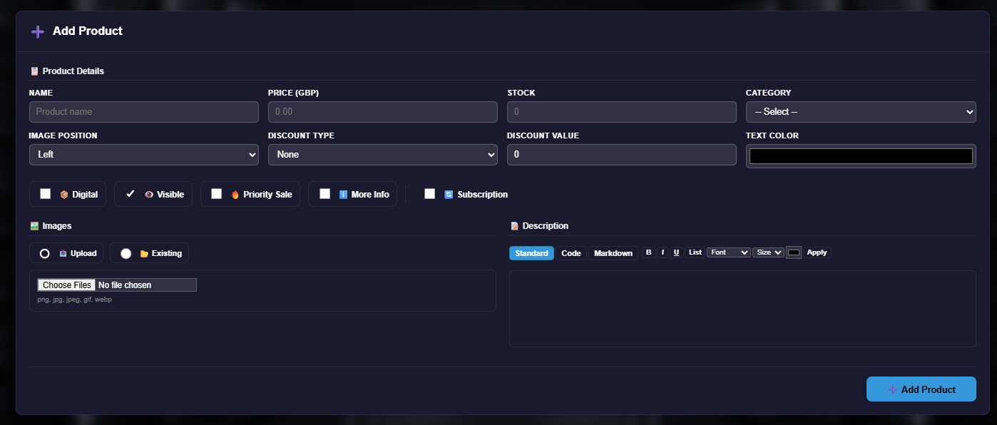 Payment integrations